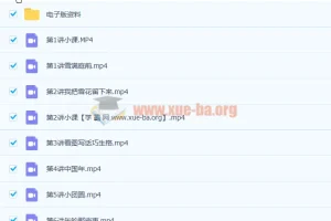 李鑫 小学二年级语文寒假直播班 7讲带讲义完结