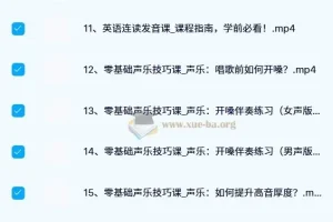 【SF老师 梗妹英文】英文歌学发音（五合一）