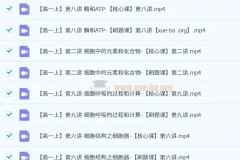 李林 2025高一生物全年同步课