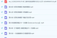 许润博数学 2024初二数学目标S+创新班