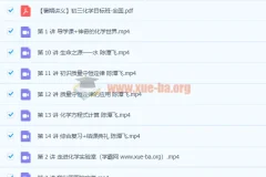 2020暑初二升初三【化学】（全国版）陈潭飞