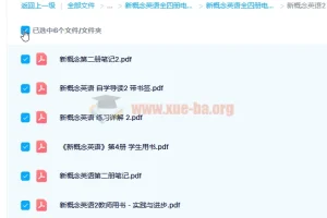 新概念英语全四册电子书