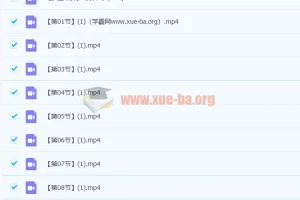 毛笔书法教程 楷书多宝塔-20讲高清视频