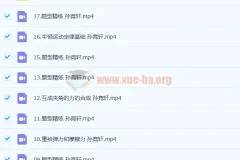 2023高一物理 孙竞轩尖端暑假班18讲完结 秋季班更新1讲