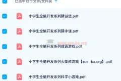 【24寒】小学生全脑开发系列
