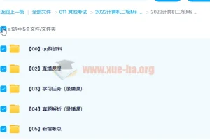 2022计算机二级Ms Office