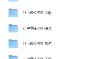 《2025中级经济师视频教程》[MP4]