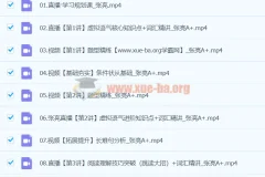 2024高二英语 张亮英语 A+寒假班