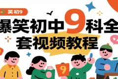 《初中9科全套视频课程：趣味学习资源合集》[mp4][175.9GB]