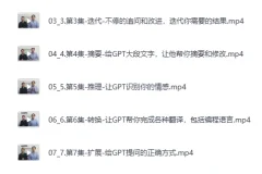 《DeepSeek ChatGPT openai 提示词官方课》[MP4]