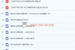 2020秋 杜春雨 初三物理 全国目标班