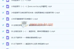 2023高考生物 任春磊生物 第一阶段 第二阶段更新14讲