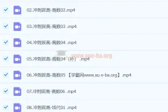 2024考研数学密训押题班 冲刺拔高