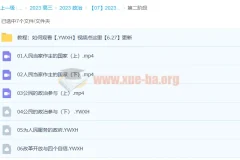 2023 孙安 高考政治 第一阶段23讲完结 第二阶段更新6讲