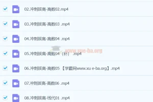 2024考研数学密训押题班 冲刺拔高