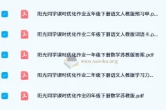 2024阳光同学课时优化作业