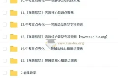 2025 陈潭飞 初三化学中考化学培训班 春上·全国版·A+