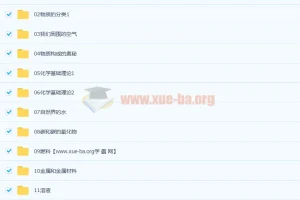 【完结】逗你学人教版初中冲刺化学大小考