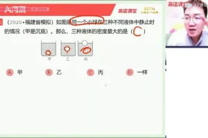 袁媛初二物理2021春季班15讲全解析