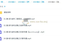 张展博 2025高三高考英语 点睛班