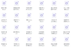 《上千本网络小说超级合集》精整分类[epub]