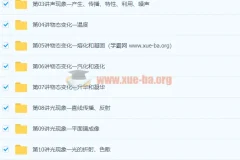 初中物理 初二物理年卡超常班（全国人教版） 【67讲杜春雨】