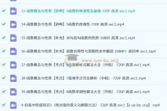 一数 高中数学 基础合集与使用方法