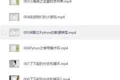 《小甲鱼零基础入门学习Python》(全96集)[MP4]