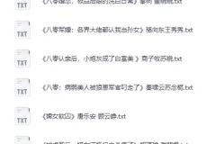 《抖音番茄平台付费小说合集》最全热门付费书单推荐[TXT]