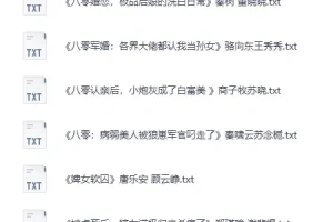 《抖音番茄平台付费小说合集》最全热门付费书单推荐[TXT]