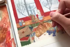 2024手绘水彩课：从零基础到艺术创作，轻松掌握水彩技巧