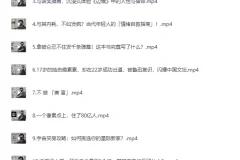 《B站精华：木鱼水心B站充电专属视频合集》[MP4][16GB]