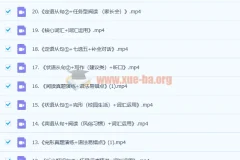 王凯皎 2018秋 初三中考英语尖端培优4班 21讲带笔记