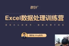 职场Excel进阶：秋叶数据处理训练营