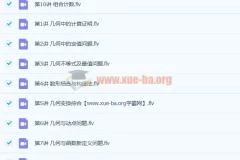 徐德直 初三数学暑期目标班 10讲
