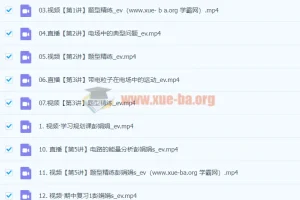 2024高二物理 彭娟娟物理 S秋季班