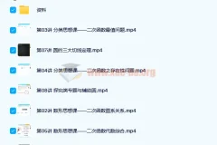 大智 2021秋 初三中考数学A+班浙教版 上 8讲带讲义