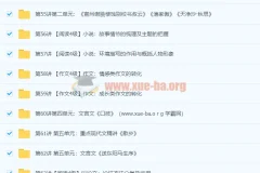 初二新生语文年卡目标满分班（苏教版）【71讲 王帆】