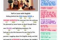 《40篇短文记完高中3500核心词汇120页》单词批注版 高清精美排版