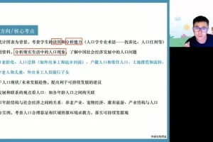 2024高三地理押题班：林潇精讲冲刺