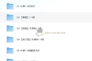 少儿英语启蒙课 童老师双语精讲 牛津阅读树 牛津树入门至高阶 3.15GB