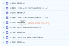 2023高考政治 周嶠矞 a+一轮复习 暑假班 19讲完结+收心课