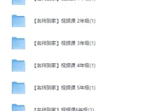 《高途课堂 + 名师到家 1 – 6年级资源合集》[MP4]