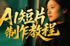 AI短片创作课：图文生成+ 视频制作+短剧实战，覆盖商业、 文旅多场景