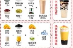 奶茶最新配方 奶茶店开店教程资料