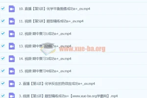 2024高中化学 高二化学 成功 A+秋季班