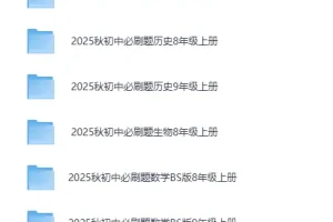 《小初高精整学习资料大合集》[PDF]