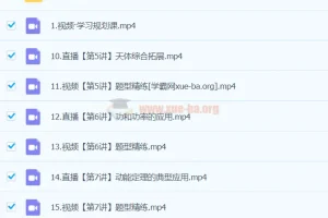 2024高一物理 袁帅物理 S春季班