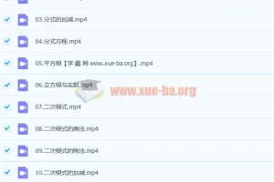 八年级初二数学北京版年卡53讲 分享