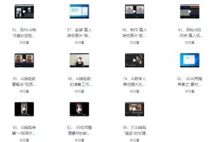 《AI人工智能20多种玩法学会“其中一种”轻松月入过万》换脸 克隆声音等